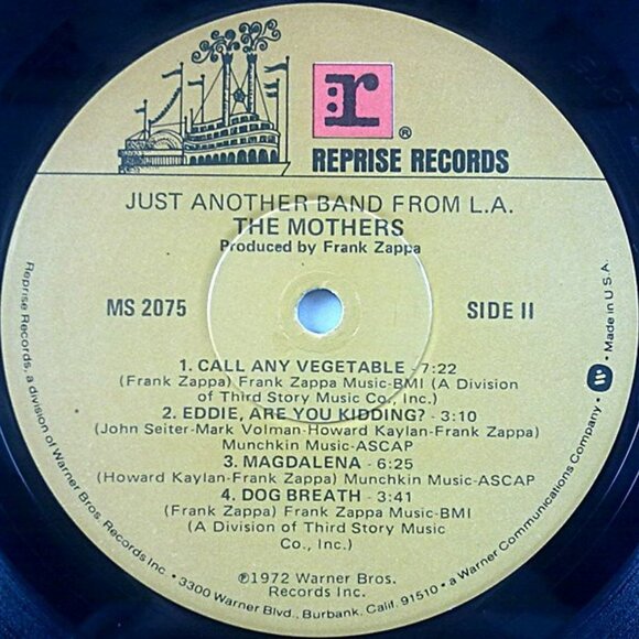 frank zappa & mothers just another band fron l.a. vintage 1972 lp - turtles rock - Picture 2 of 5
